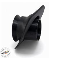 Ansaugflansch "All-in" mit 54mm PWK-Ansaugmuffe - passend für Gehäusemittelteil S50 S51 S53
