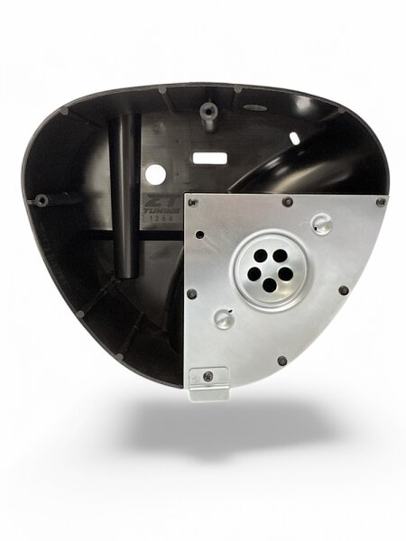 Gehäusemittelteil Airbox, mit Abdeckplatte, Luftfilterkasten, Herzkasten Luftauslass ø 26 mm passend für S51